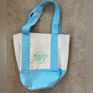 Mini Trader Joe’s Tote in Baby Blue